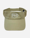 NEW! PEC Oval Washed Cotton Twill VISOR Cap HAT