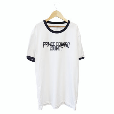 PEC Prince Edward County Ringer T-shirt NYC style