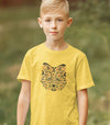 FOX on Kids Youth YELLOW or Athletic Grey Modern Crew T-Shirt