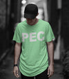 PEC MINT Green SPRING BASIC Unisex Men's T-Shirt
