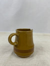 60's 70's Small Brown Modern Hand Painted Stoneware Pitcher Jug Japan