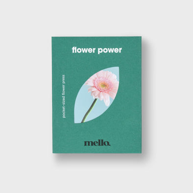 FLOWER POWER Pocket Sized Flower Press by Mello
