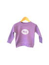 PEC OVAL TODDLER LAVENDER PURPLE CREW Sweatshirt