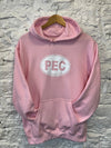 PEC Oval LIGHT PINK Unisex Hoodie Fleece Sweatshirt Pullover Sweater