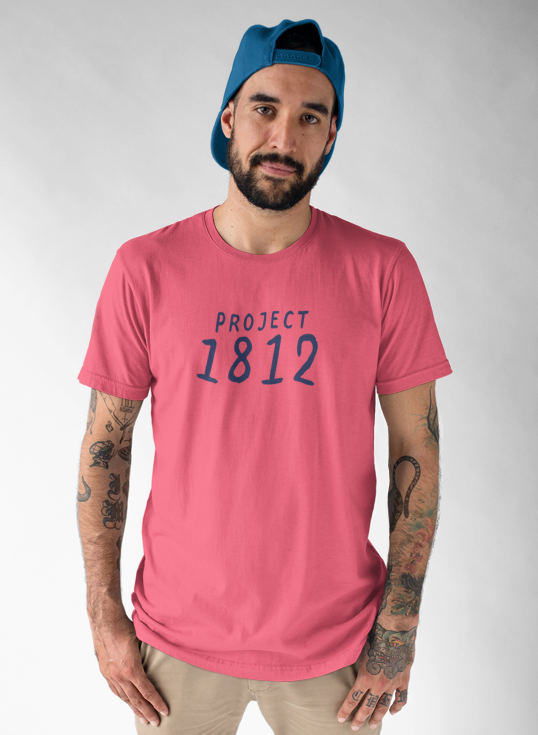 UNISEX 'Project 1812' Tri-Blend Modern Crew T-shirt | RED with