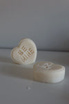 Project Helios Be Mine Heart Candle in Pink, Red or Cream