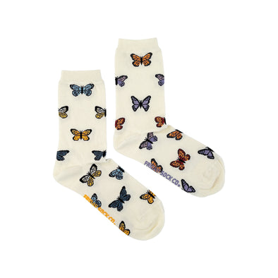 Butterfly WOMEN's  Crew Socks • Friday Sock Co