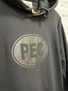 PEC Oval Hoodie BLACK Unisex Sweater MADE IN CANADA