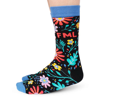 FML Crew Socks by Uptown Sox