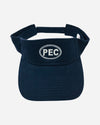 NEW! PEC Oval Washed Cotton Twill VISOR Cap HAT
