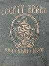 county brand rum runner charcoal grey copper ink prince edward county