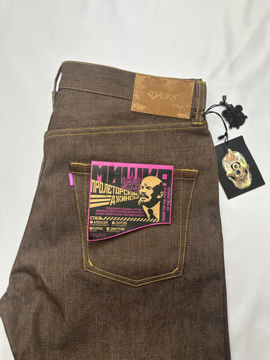 Mishka NYC Mens Denim Jeans Streetwear size 36/34 