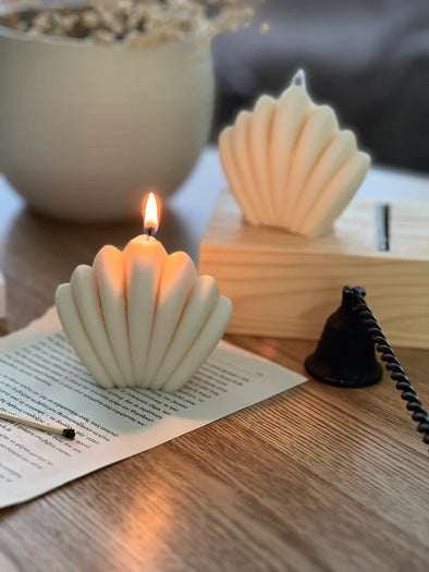 Project Helios The Scallop Shell Candle