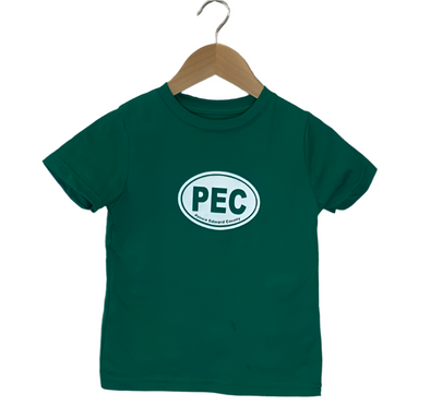 Toddler, oval, tshirt, green, kelly green