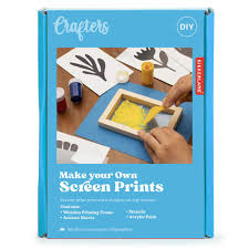 Make Your Own Screen Prints By Kikkerland