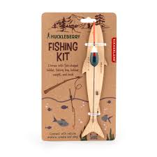 Huckleberry Fishing Kit By Kikkerland