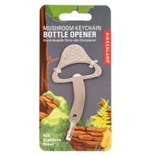 Mushroom Keychain Bottle Opener By Kikkerland