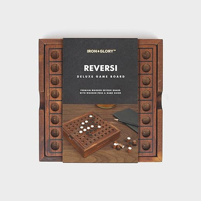 REVERSI Deluxe Wooden Puzzle by Iron & Glory