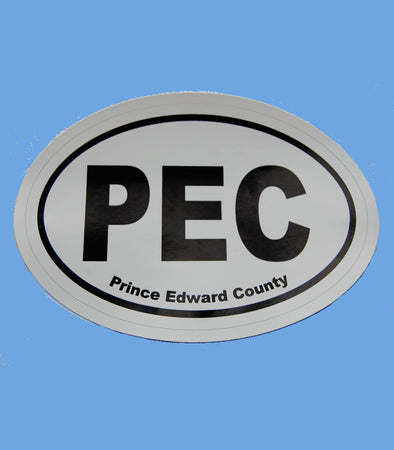 PEC Euro Oval Sticker