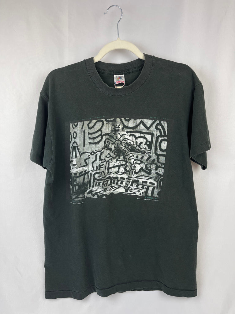 Vintage Annie Leibovitz Keith Haring 1992 Art T-shirt Mens Size Large