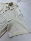 Women's White Short Sleeve Tilley Endurables Button Up Shirt Size XS