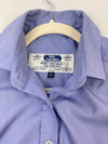 Vintage Women's Blue Purple Short Sleeve Tilley Endurables Button up Shirt Size Small