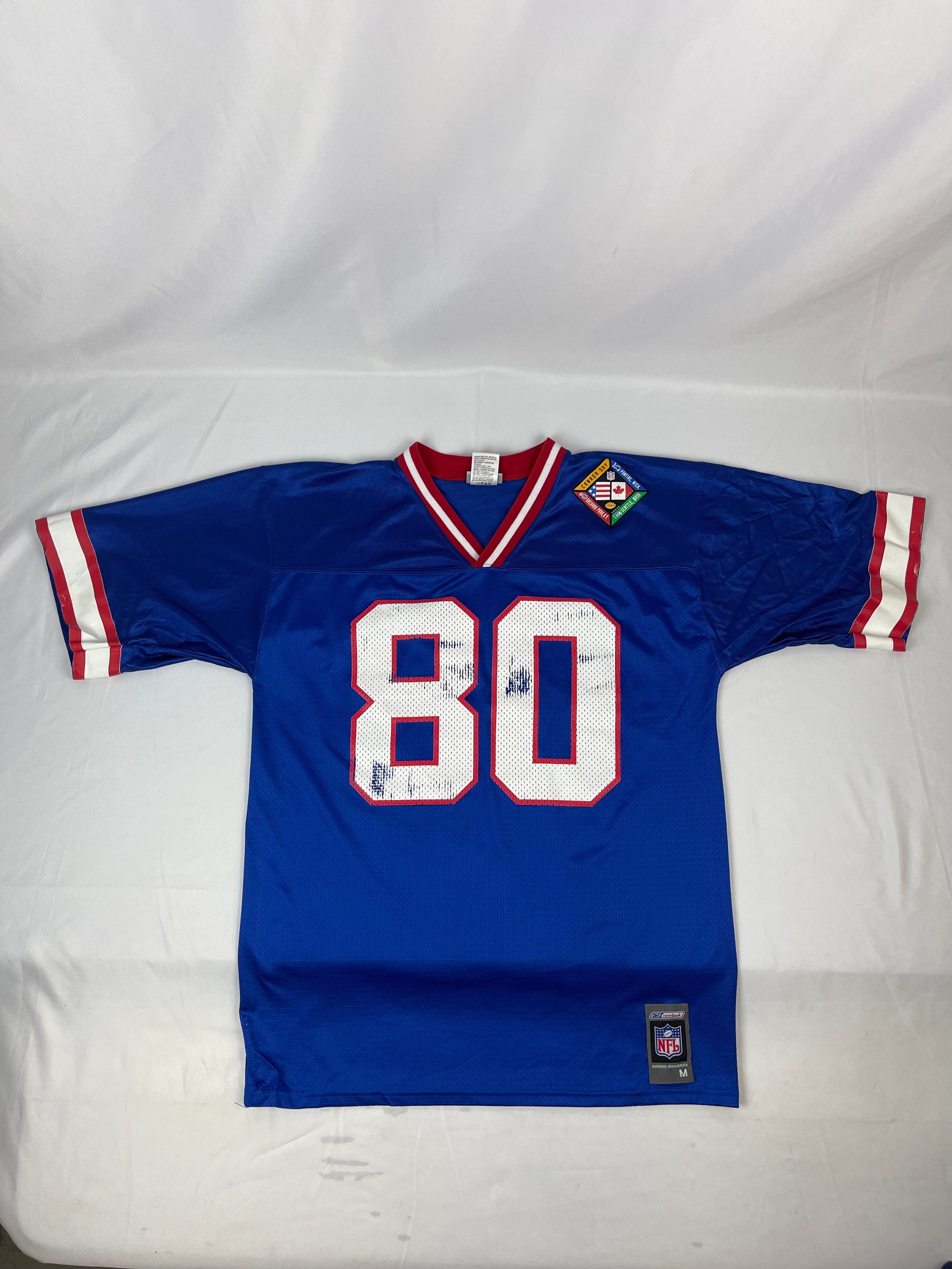 Vintage Eric Moulds #80 Buffalo Bills NFL Football Reebok Jersey M – Prince  Edward County T-Shirt Company