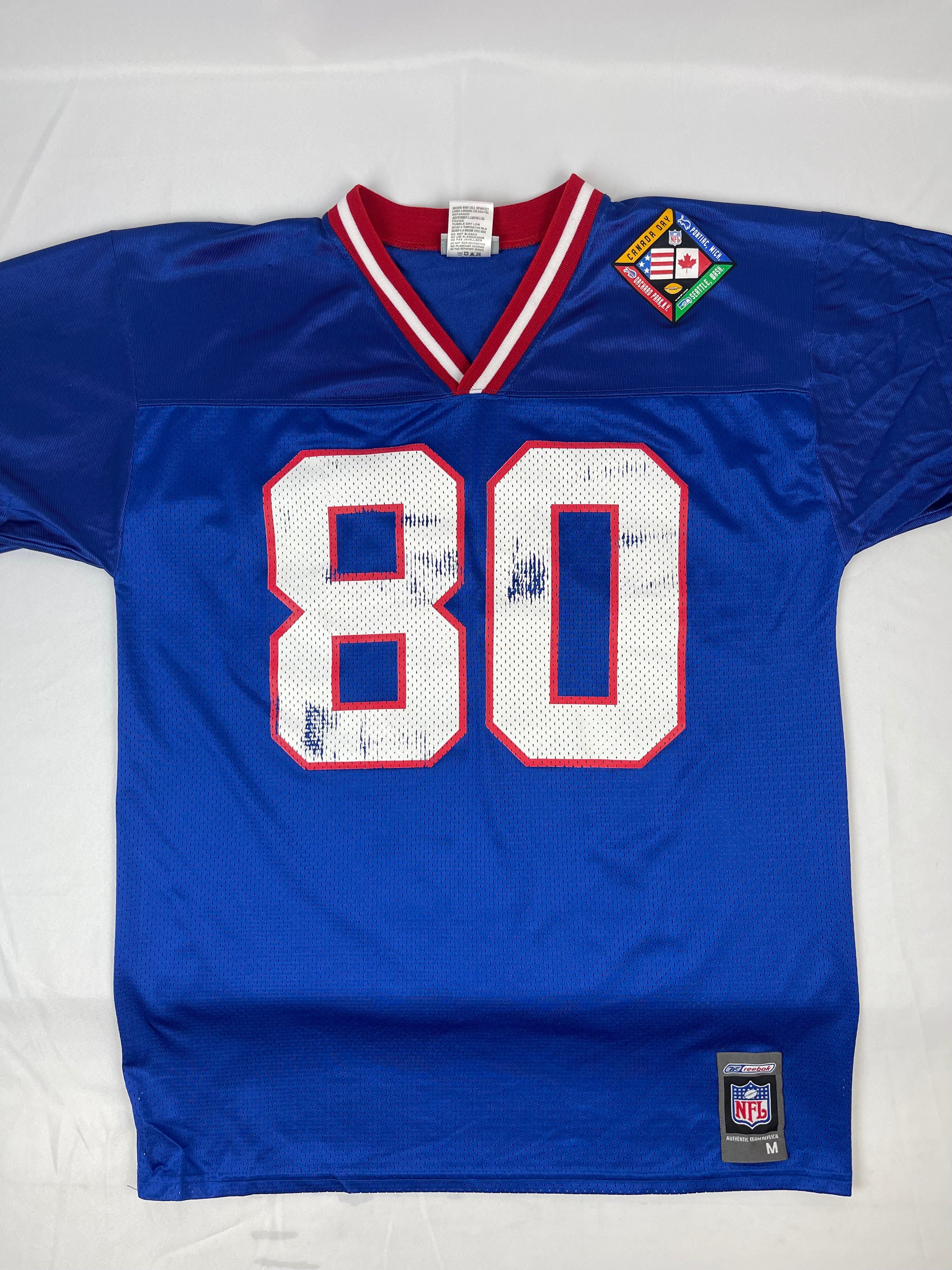 NFL #80 ERIC MOULDS BUFFALO BILLS SHIRT CHAMPION JERSEY SIZE XLBOYS