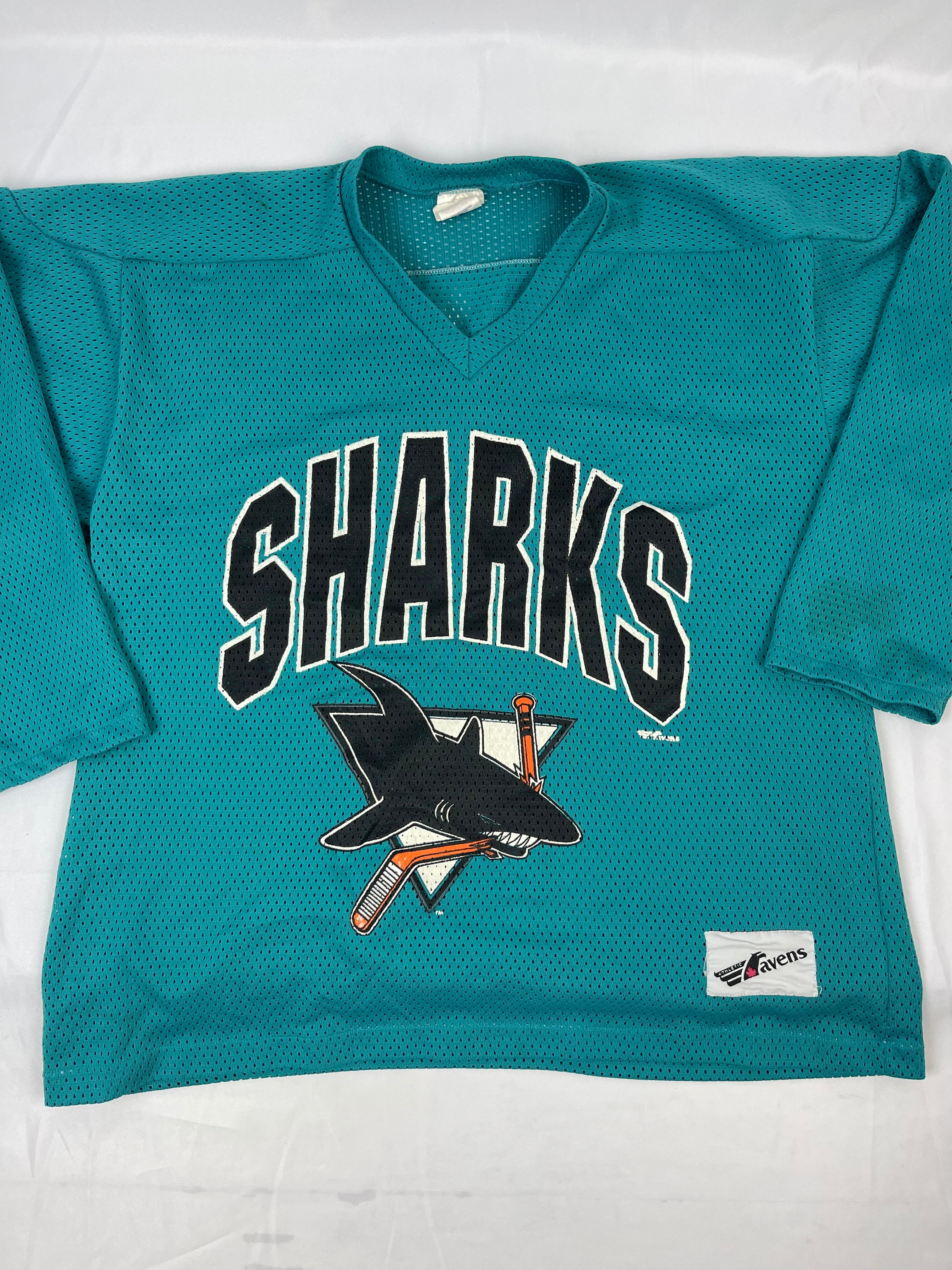 Vintage San Jose Sharks CCM Hockey Jersey 