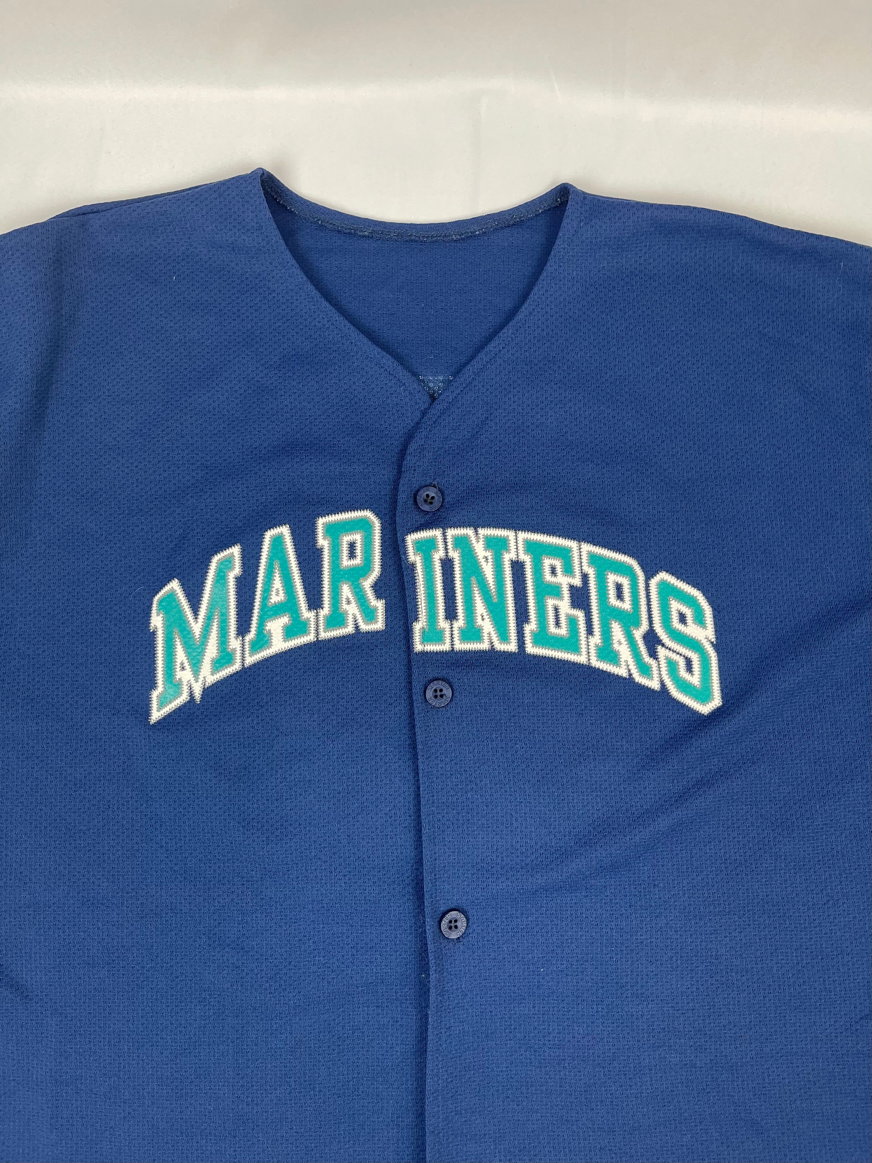 90s Vintage Seattle Mariners Baseball Mlb Majestic Jersey 