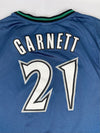 Minnesota Timberwolves Kevin Garnett #21 NBA Reebok Jersey size Large