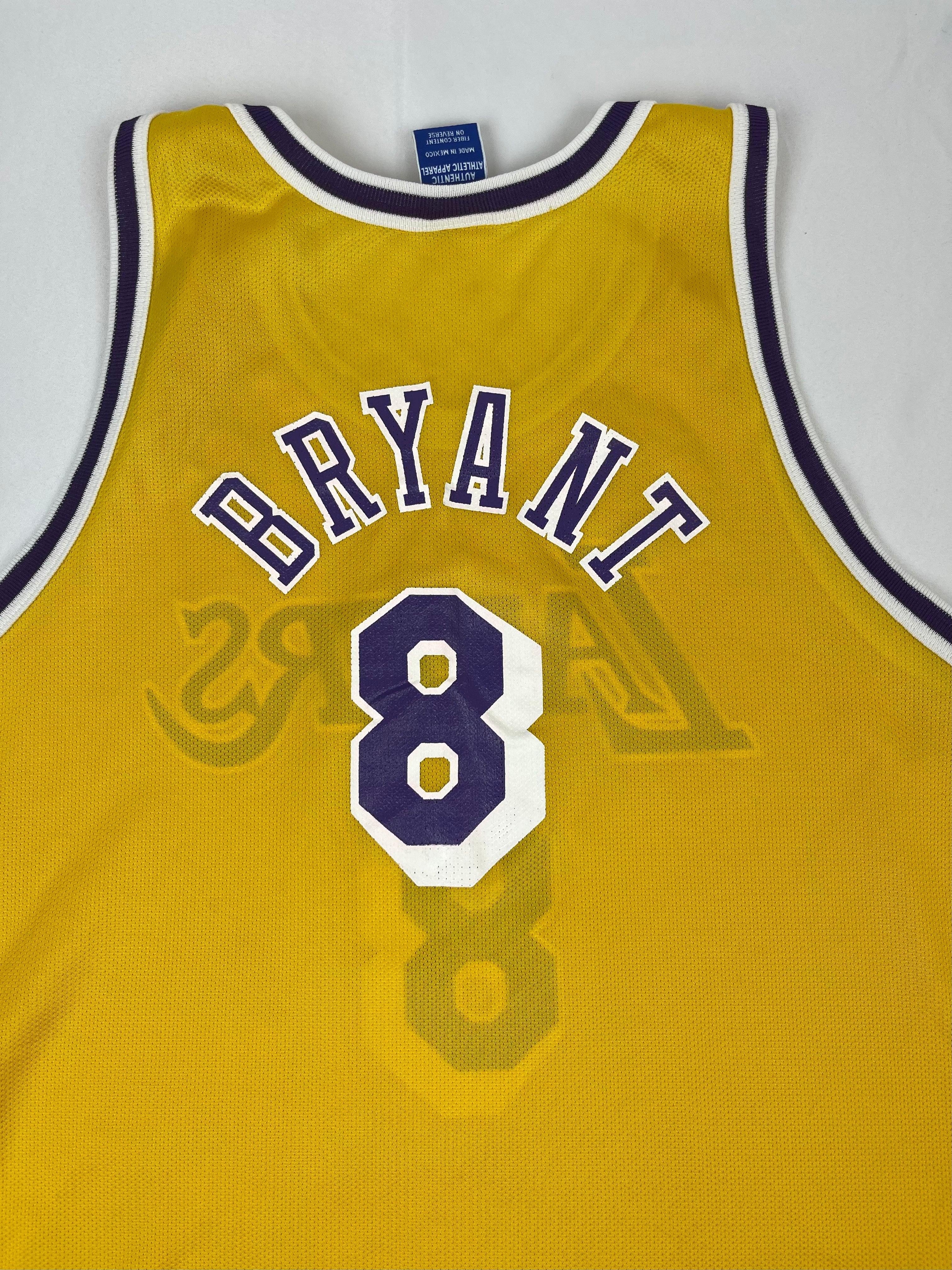 LA Lakers Kobe Bryant #8 NBA Basketball Champion Jersey size Large – Prince  Edward County T-Shirt Company