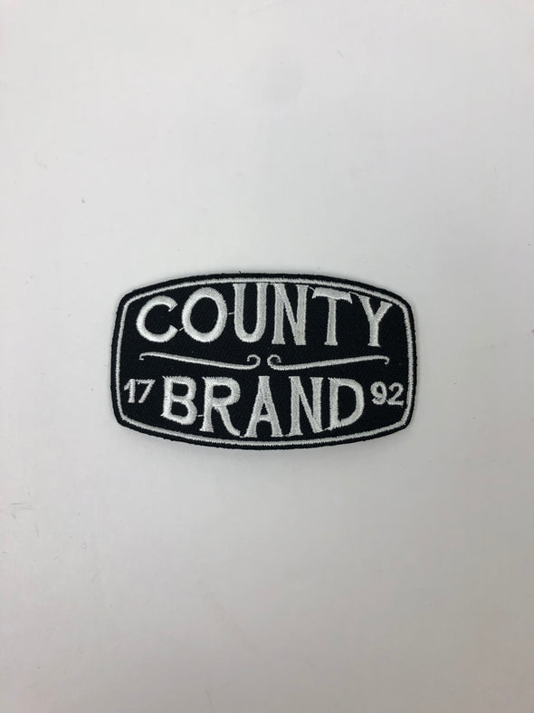 COUNTY BRAND Embroidered Patch