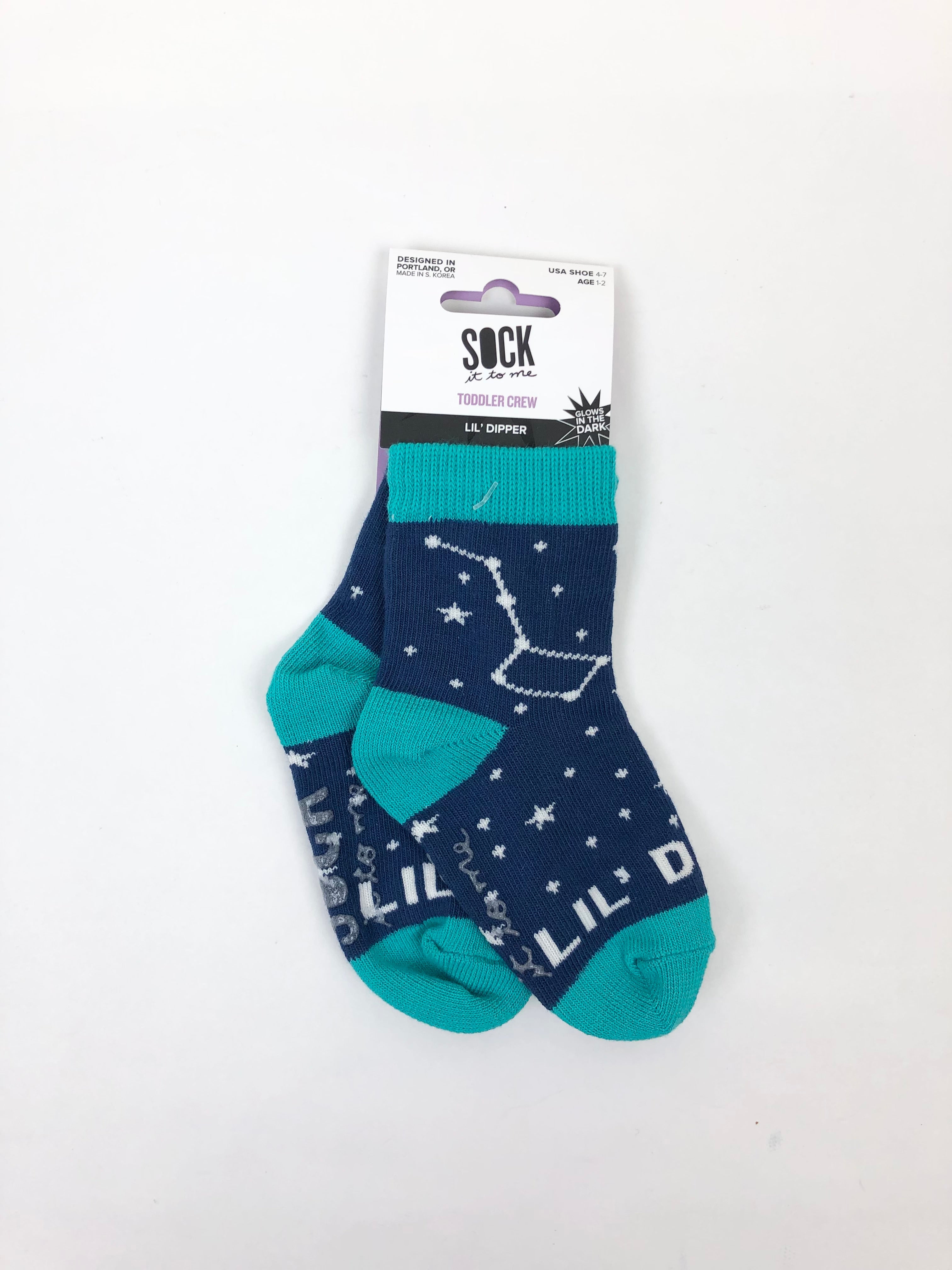 Lil' Dipper Toddler Baby Crew Socks – Prince Edward County T-Shirt Company