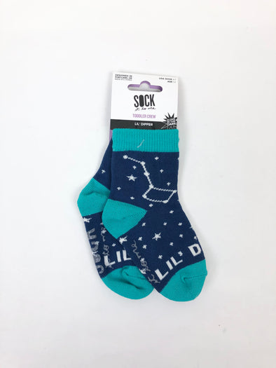 Lil' Dipper Toddler Baby Crew Socks