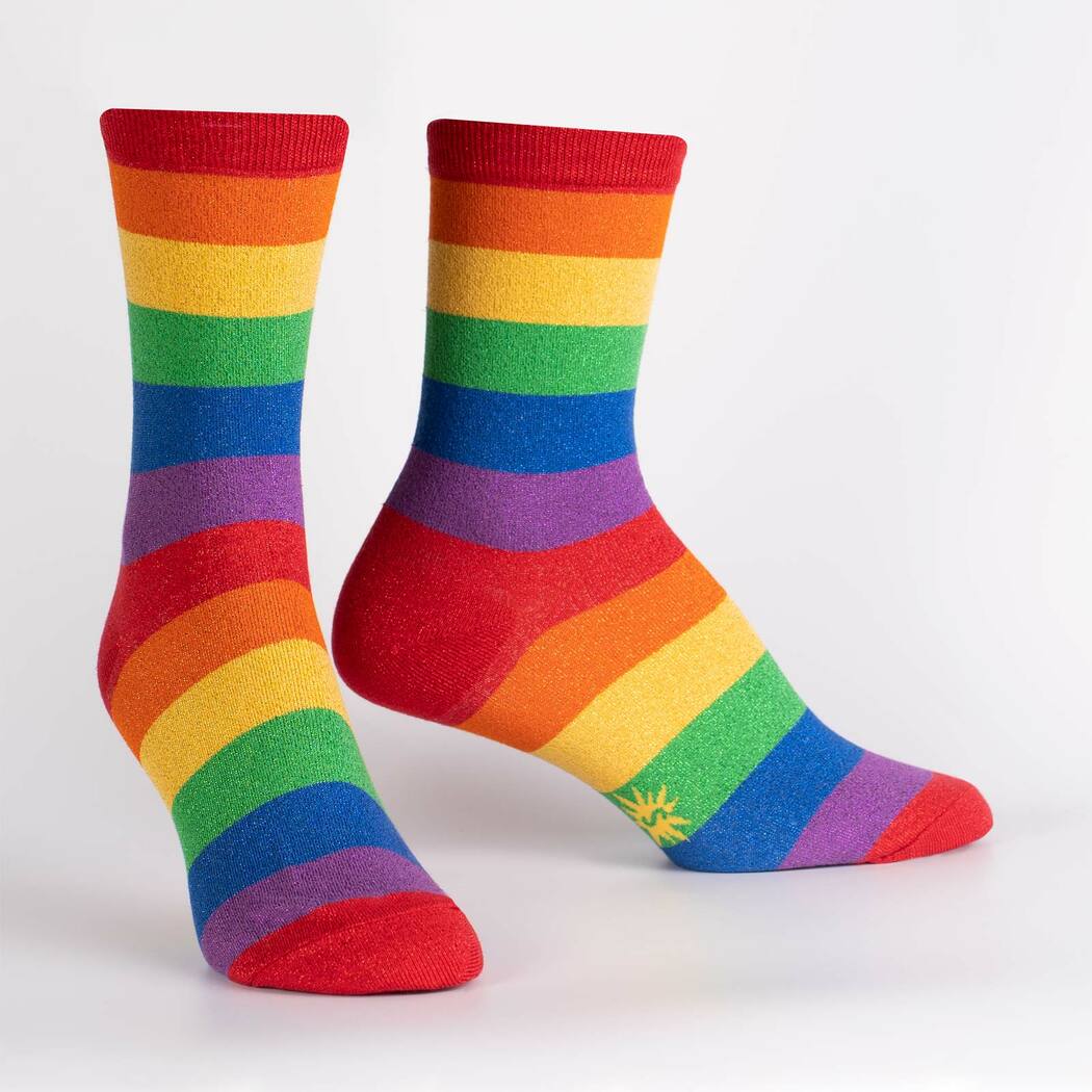 Rainbow Striped Socks | Ardene