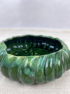 Vintage Beauceware Canada 492 Ceramic Green Planter Bowl