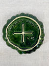 Vintage Beauceware Canada 492 Ceramic Green Planter Bowl