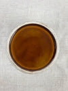 Vintage Brown Ceramic Honey Pot BEE Motif