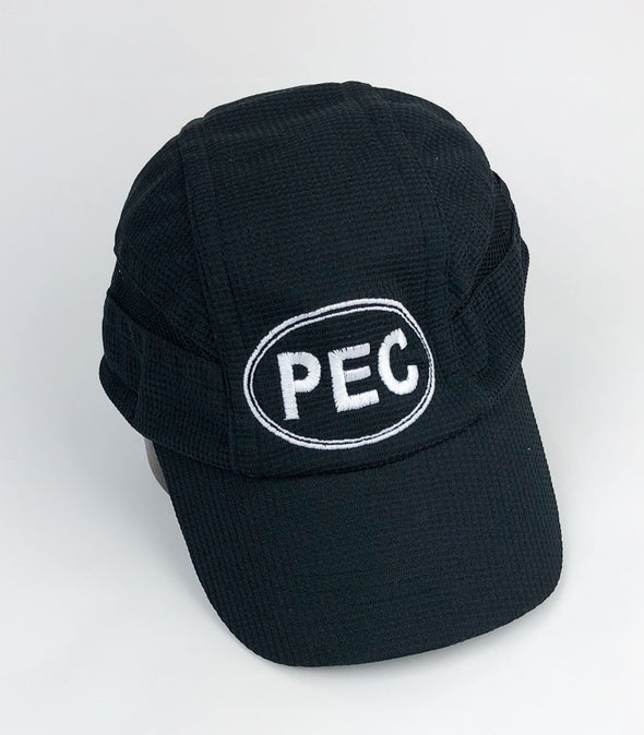 PEC Oval Running RUN Athletic Performance Cap HAT w/ Soft Mesh