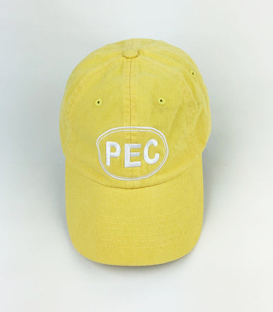 PEC Oval Basic Cotton Twill Hat CAP Prince Edward County  lots of colours!