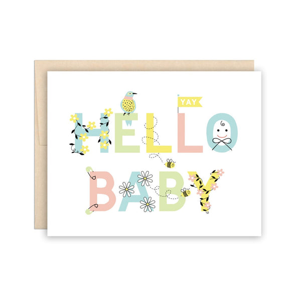 Hello Baby Card by BEAUTIFUL PROJECT