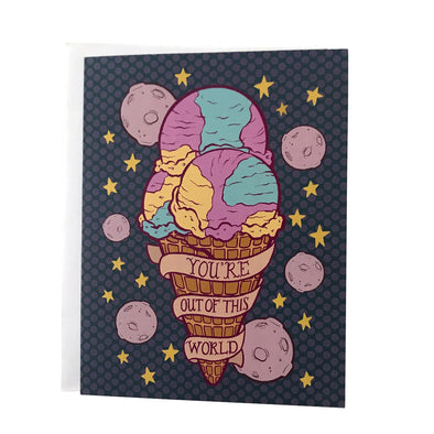 You're out of this world Card by Carabara Designs
