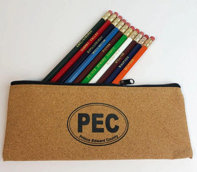 PEC Oval PENCILS & CASE Towns and Wards