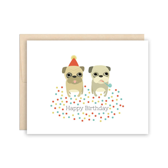 Pug Happy Birthday by BEAUTIFUL PROJECT