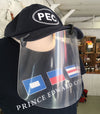 Clip on Face Shield Mask for Caps and Hats KIDS & ADULT SIZES