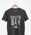 SOUTH BAY PEC Oval Men's Unisex CHARCOAL Heather Modern Crew T-Shirt