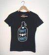 CRAFT BEER COUNTY - Women's Modern Black Crew T-shirt